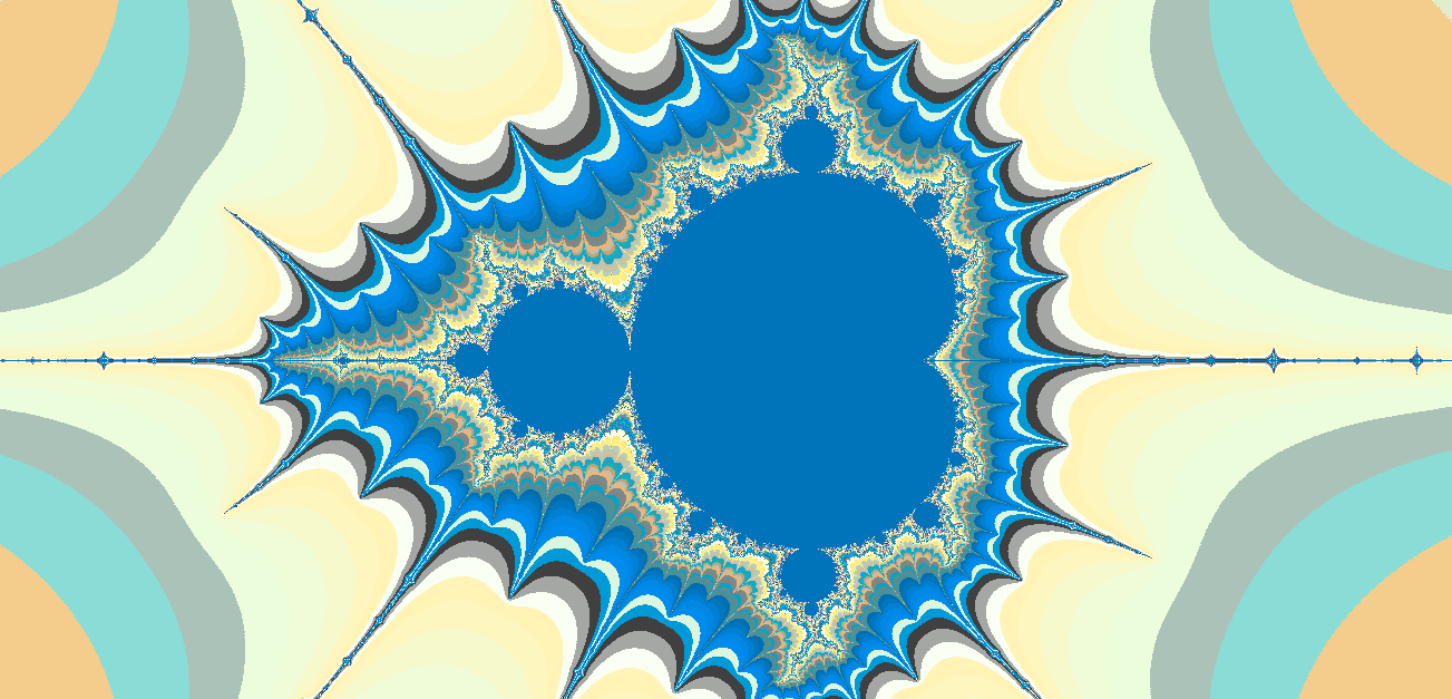 My depiction of the Mandelbrot set